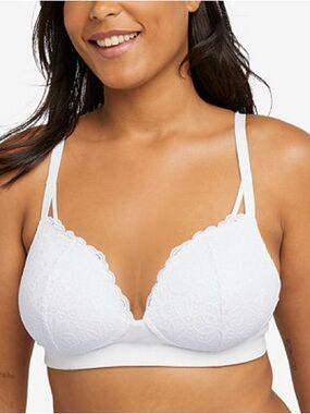 NWT Maidenform M Soft Support Wireless Lace Bralette